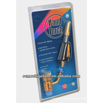 Flame focus, adjustable flame swivel welding torch